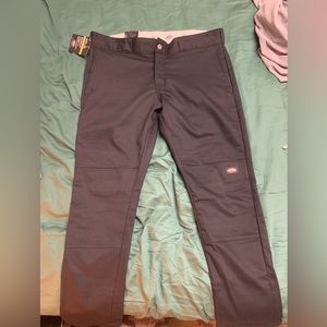 Dickies Men’s Twill Work Pant Straight-Leg Skinny Fit